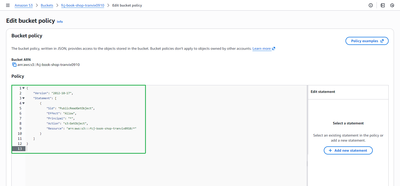 S3PolicyJSON