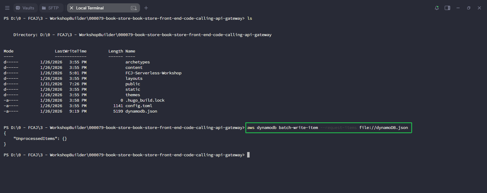 DynamoDBImport