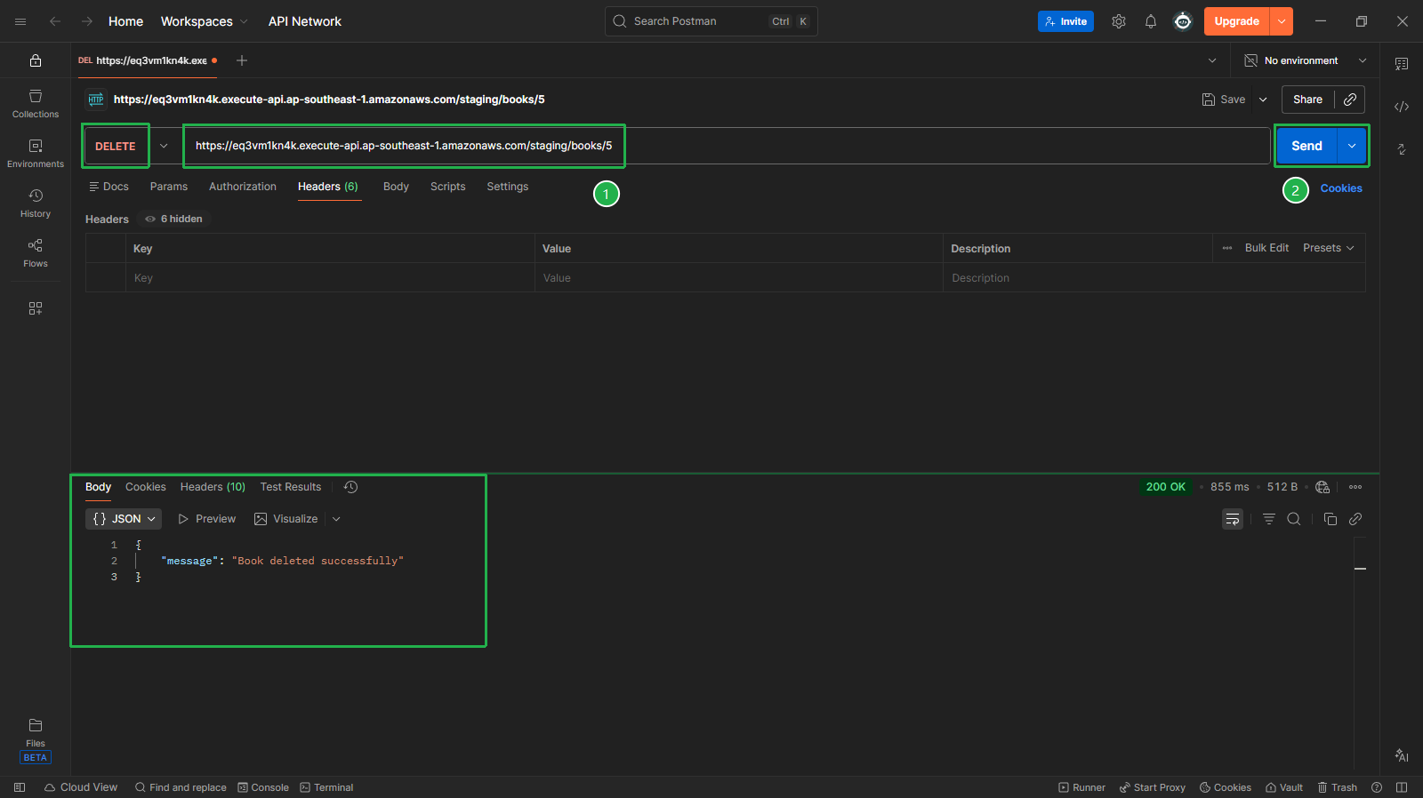 TestDELETEAPI