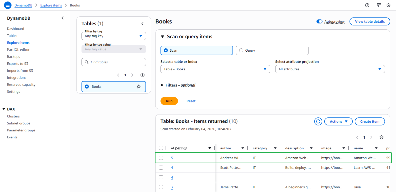 DynamoDBCheck