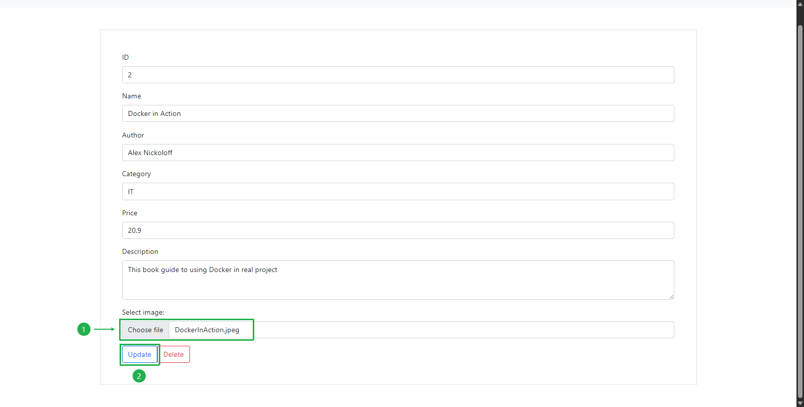 UpdateForm